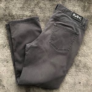 Men’s Michael Kors Grey Straight Leg Pants sz 36